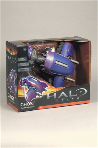 Illustration for article titled See Halo: Reach's Final Toy Warthog, Ghost (Figures Sold Separately)